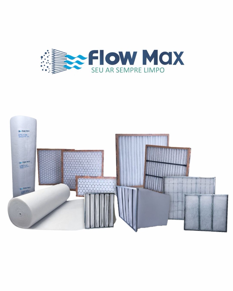 Linha completa de filtros Flow Max — fabricação própria
